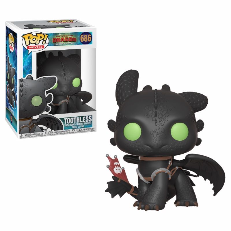 Funko Pop! Movies How to Train Your Dragon 3 Toothless