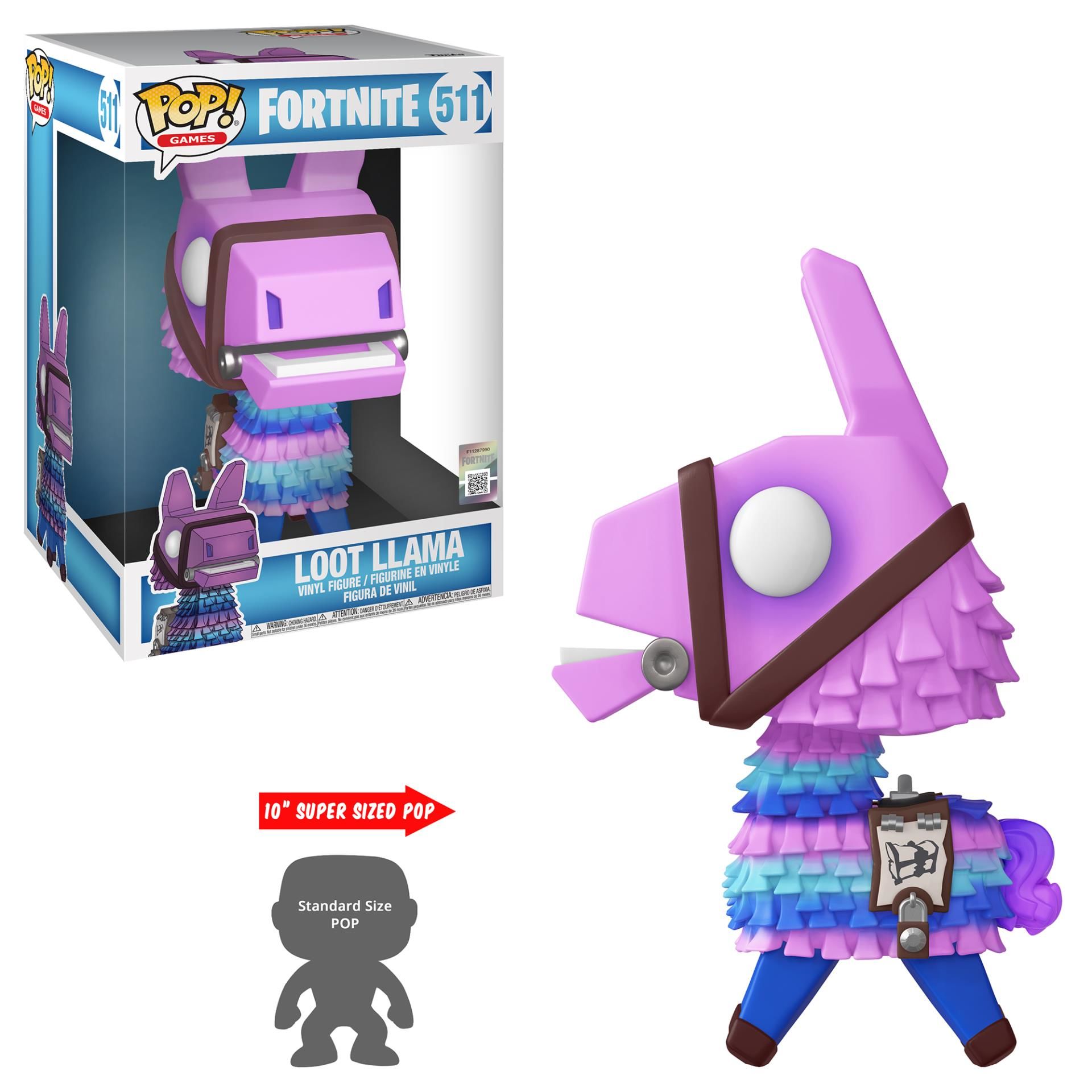 Funko Pop! Games Fortnite S3 Loot Llama 10\"