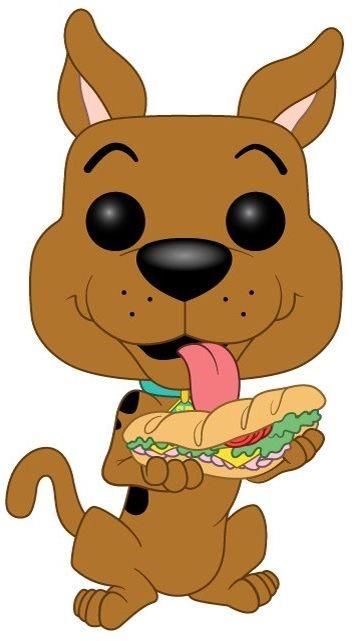Funko Pop! Animation Scooby Doo! Scooby Doo with Sandwich