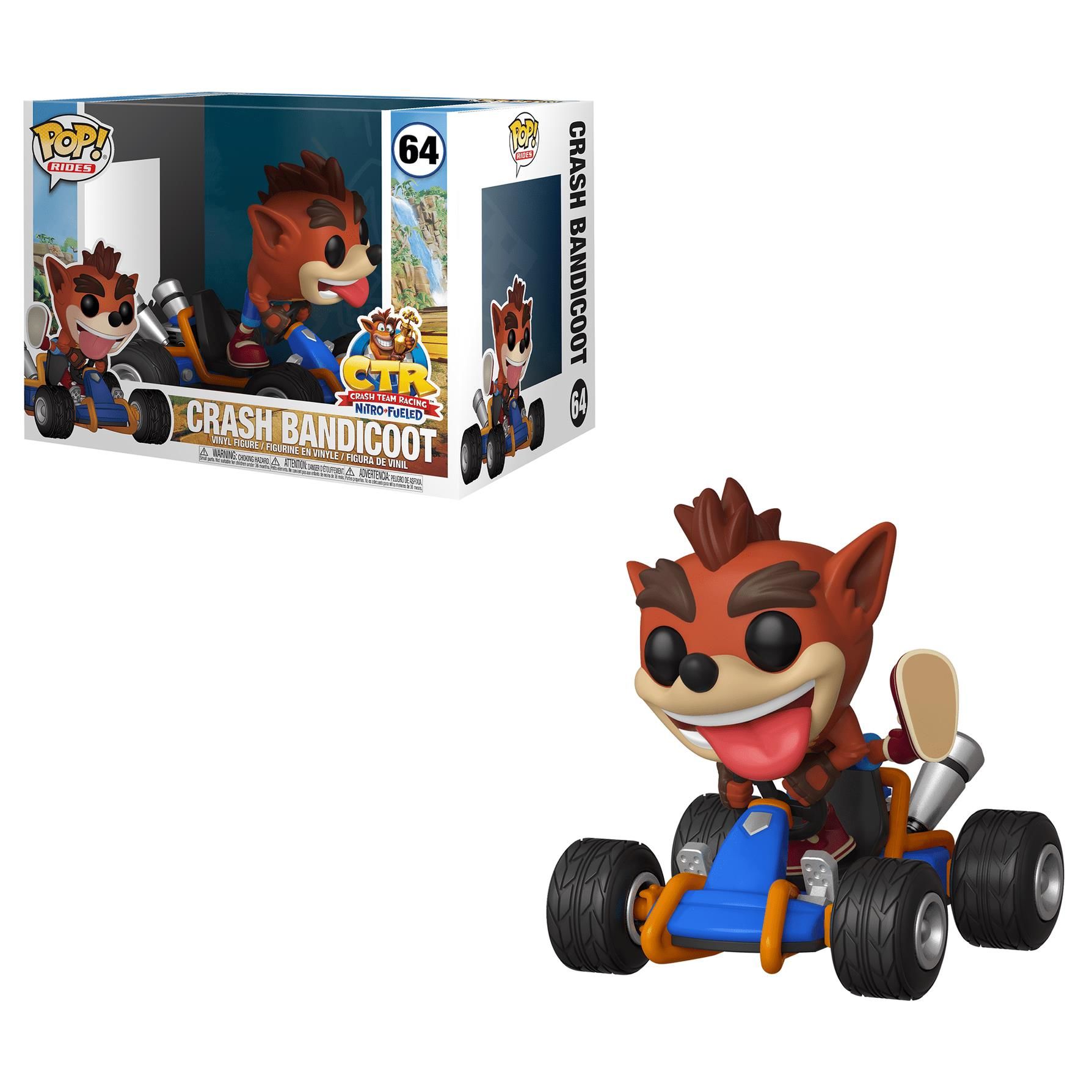 Funko Pop! Rides CrashTeam Racing Crash Bandicoot
