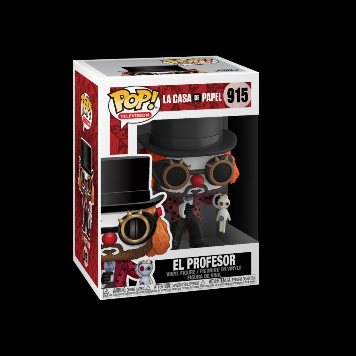 Funko Pop! TV La Casa de Papel S2 Professor O Clown