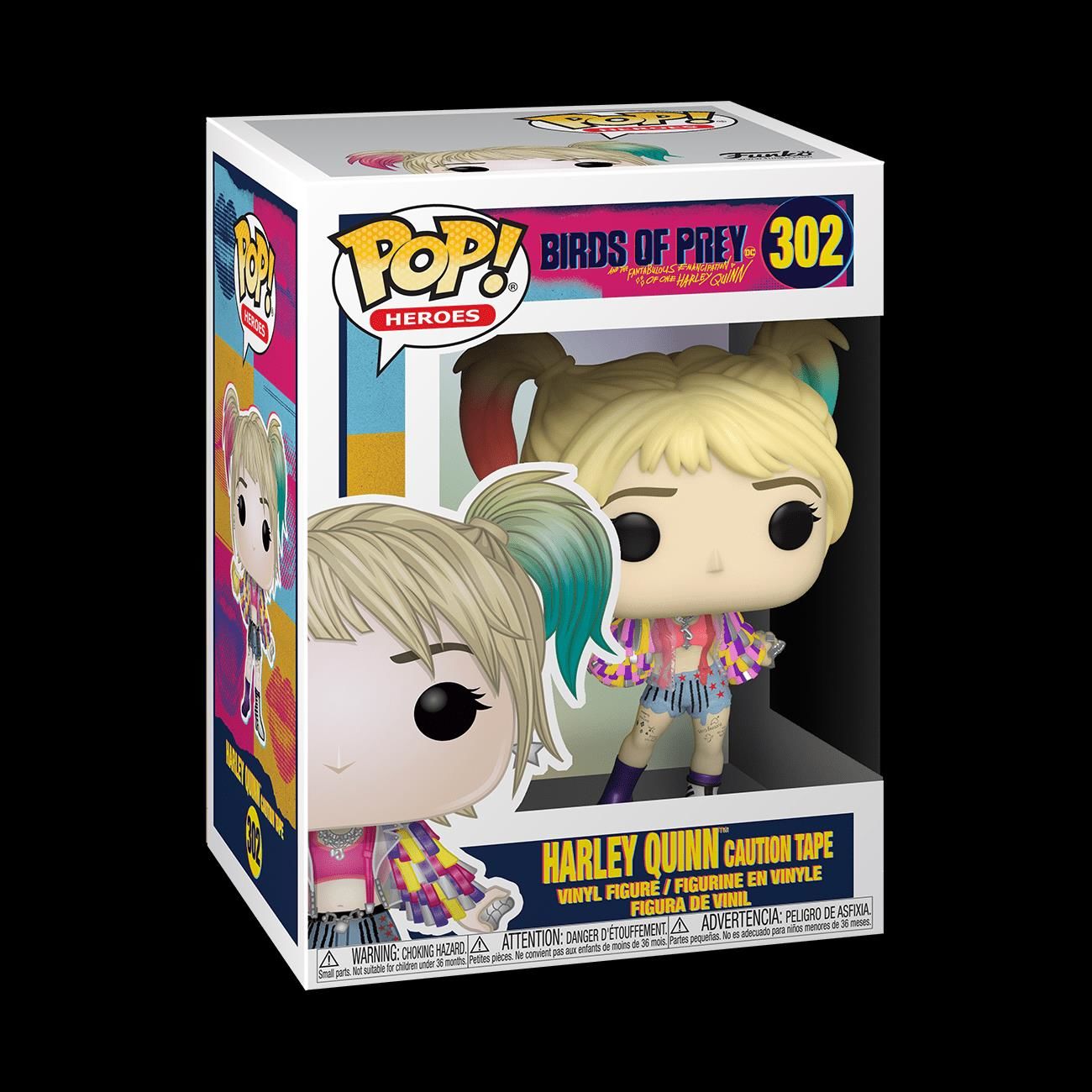 Funko Pop! Heroes Birds of Prey Harley Quinn (Caution Tape)