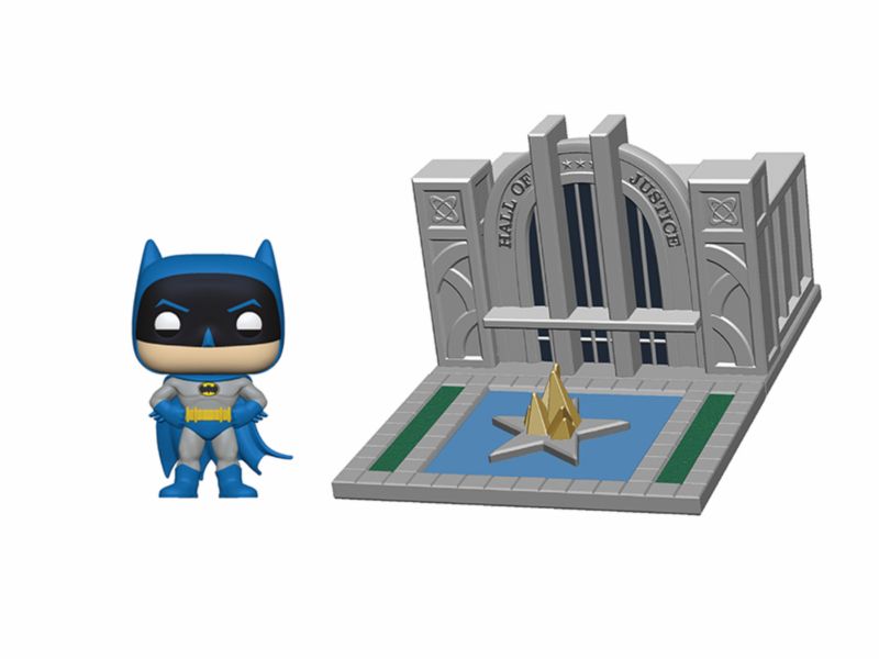 Funko Pop! Town Batman 80th Anniversary Hall of Justice with Bat