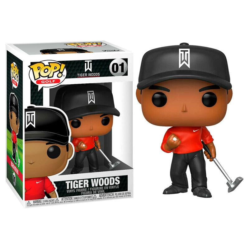 Funko Pop! Golf: Tiger Woods (Red Shirt)