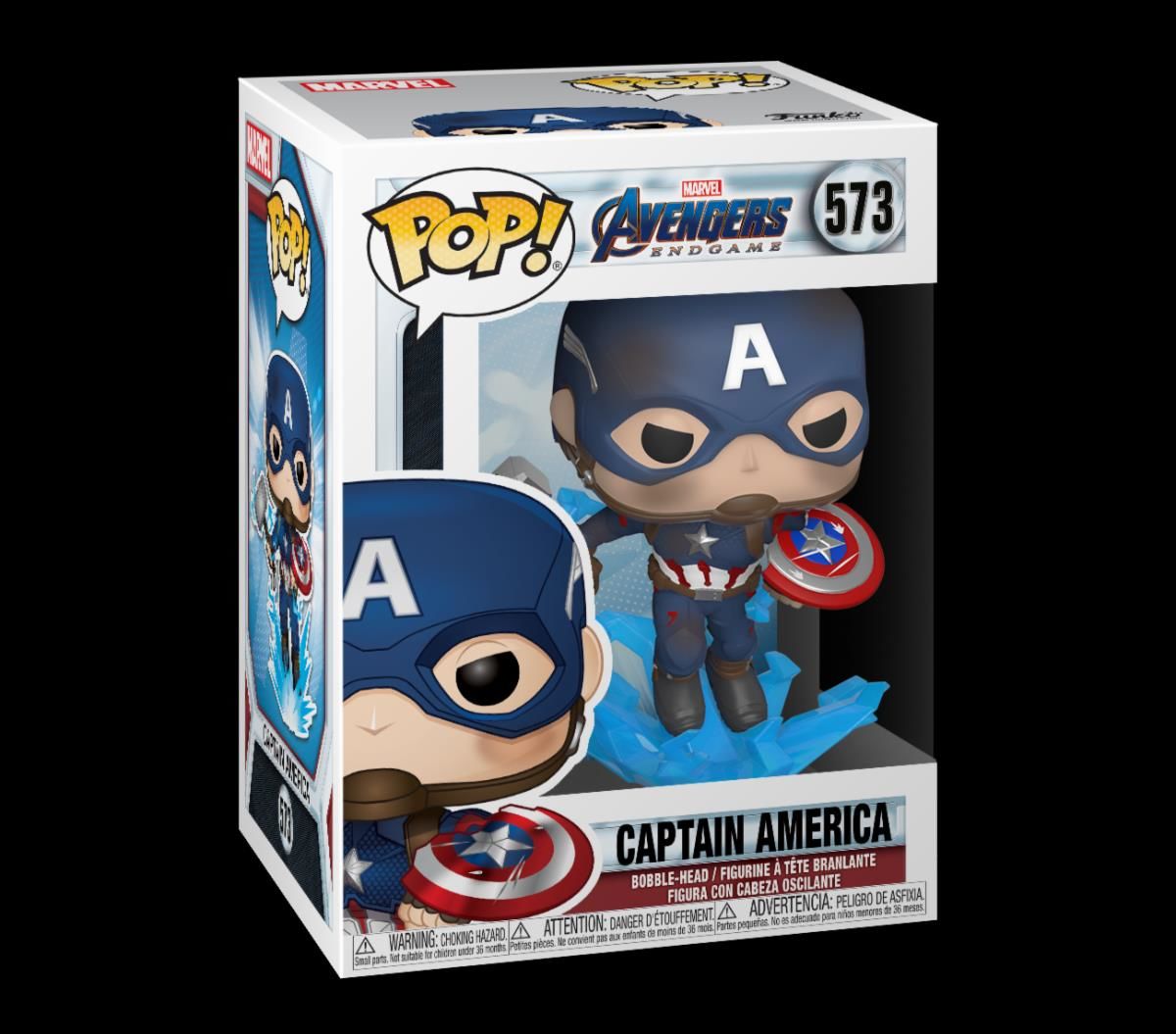 Funko Pop! Marvel Avengers: Endgame - Captain America (with Brok
