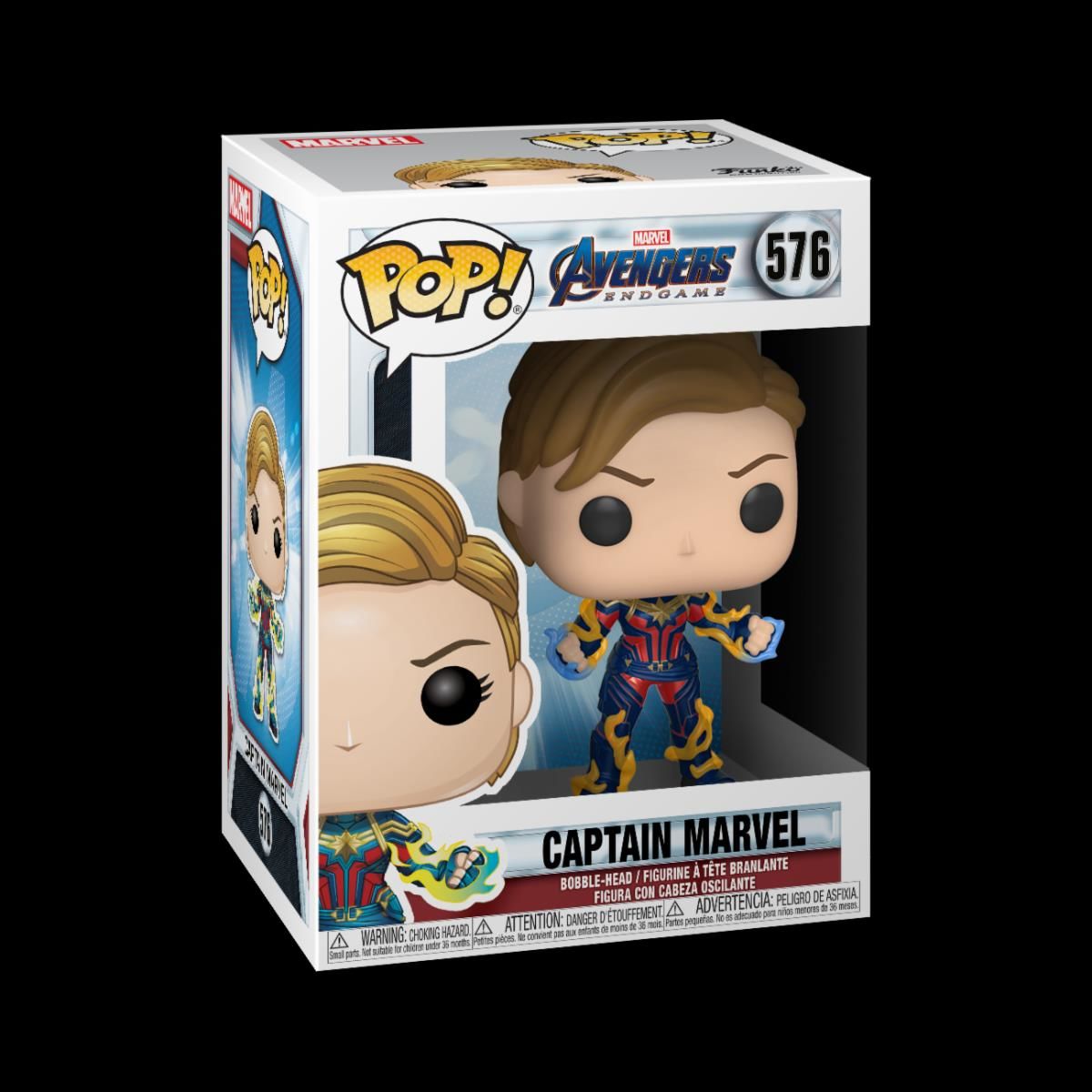 Funko Pop! Marvel Avengers: Endgame - Captain Marvel (with New H