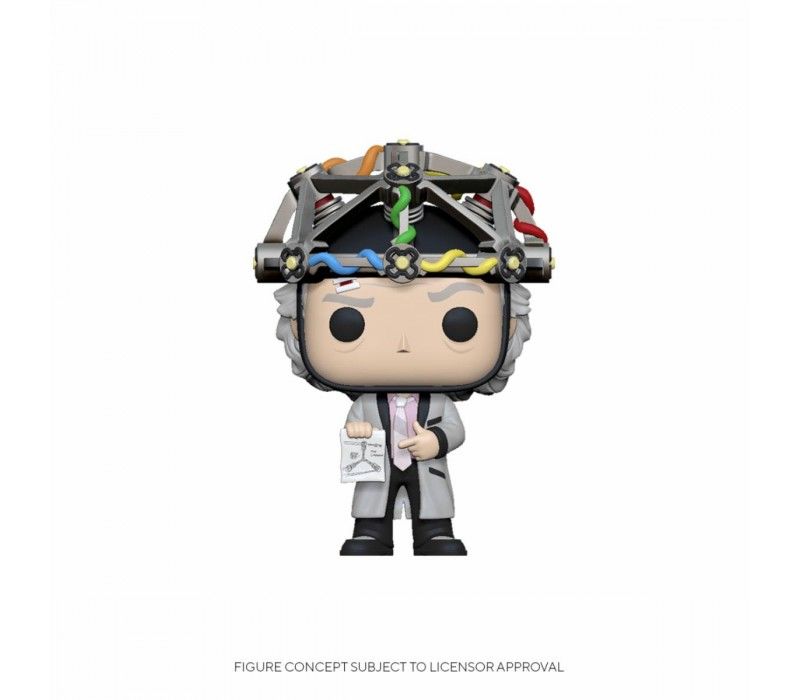 Funko Pop! Retour Vers le Futur S4 Doc with helmet