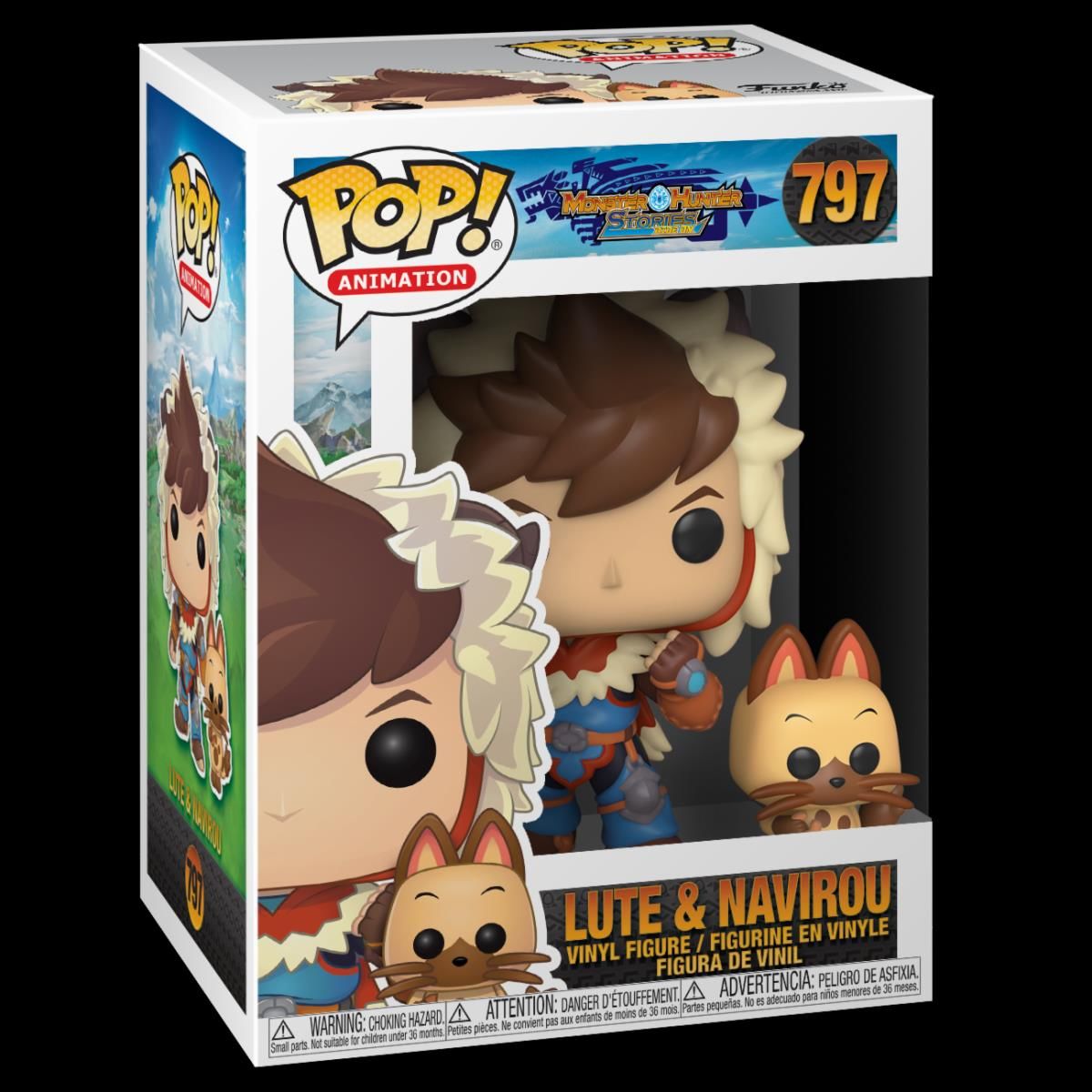 Funko Pop! Monster Hunter Lute with Navirou