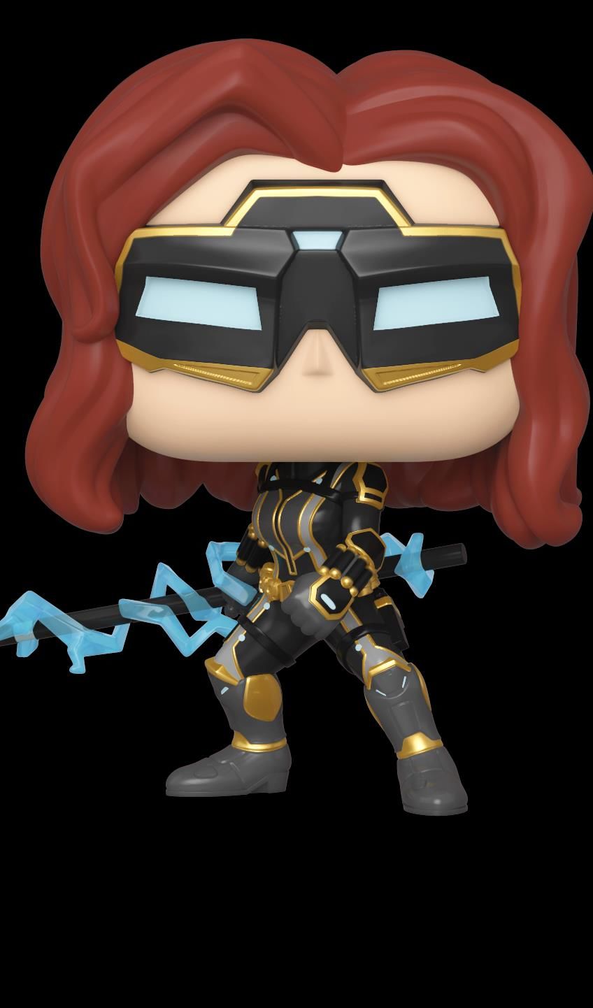 Funko Pop! Marvel: Avengers Game - Black Widow (Stark Tech Suit)