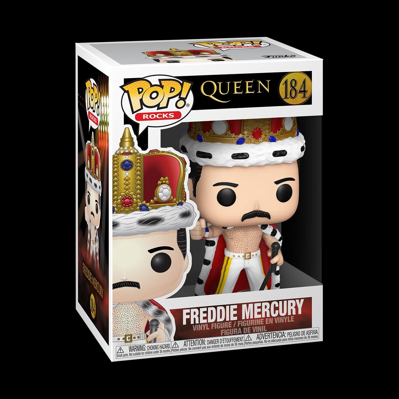 Funko Pop! Rocks: Queen - Freddie Mercury (King)