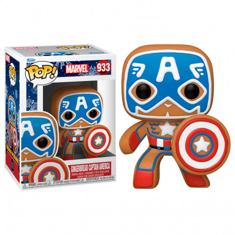 Funko Pop! Marvel: Holiday - Gingerbread Captain America