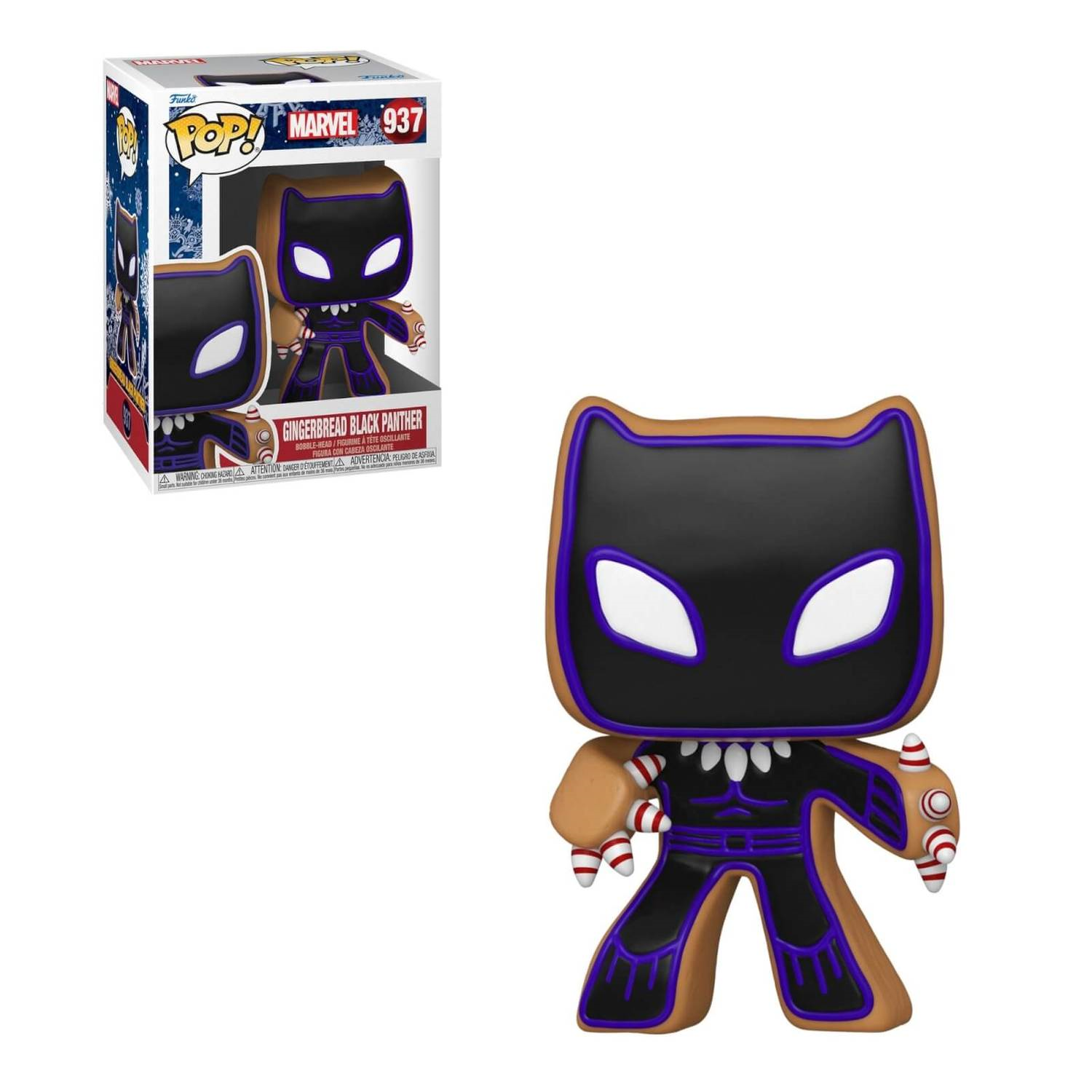 Funko Pop! Marvel: Holiday - Gingerbread Black Panther