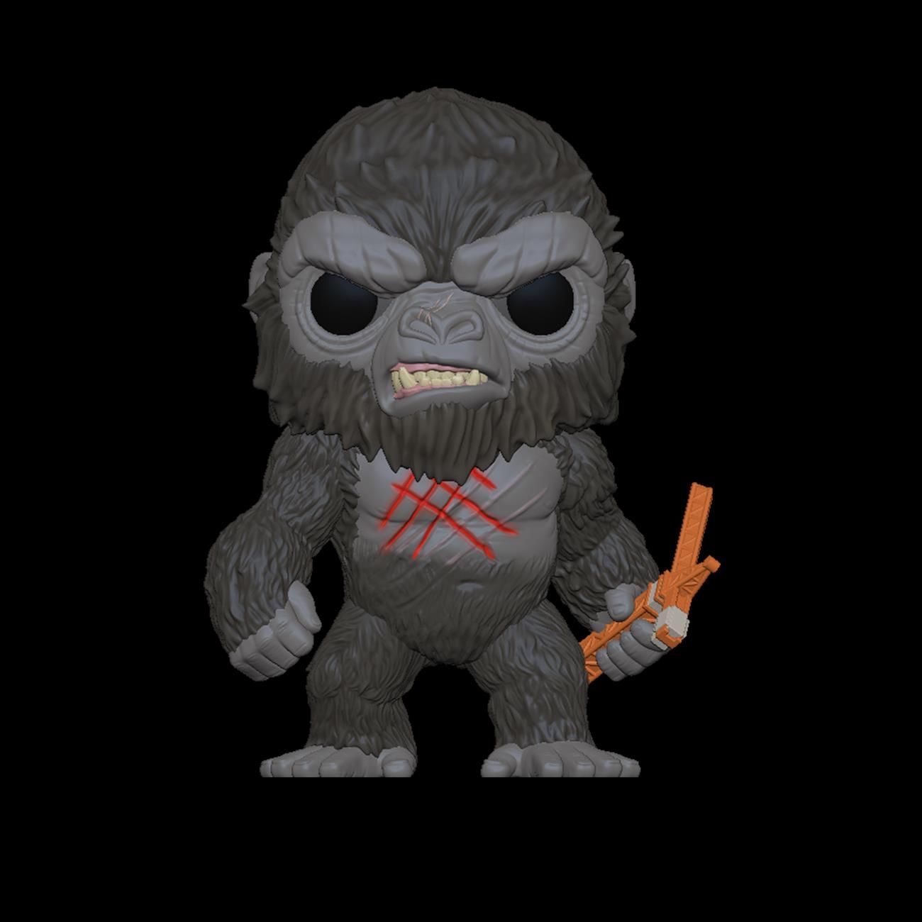 Funko Pop! Movies: Godzilla Vs Kong - Battle-Scarred Kong