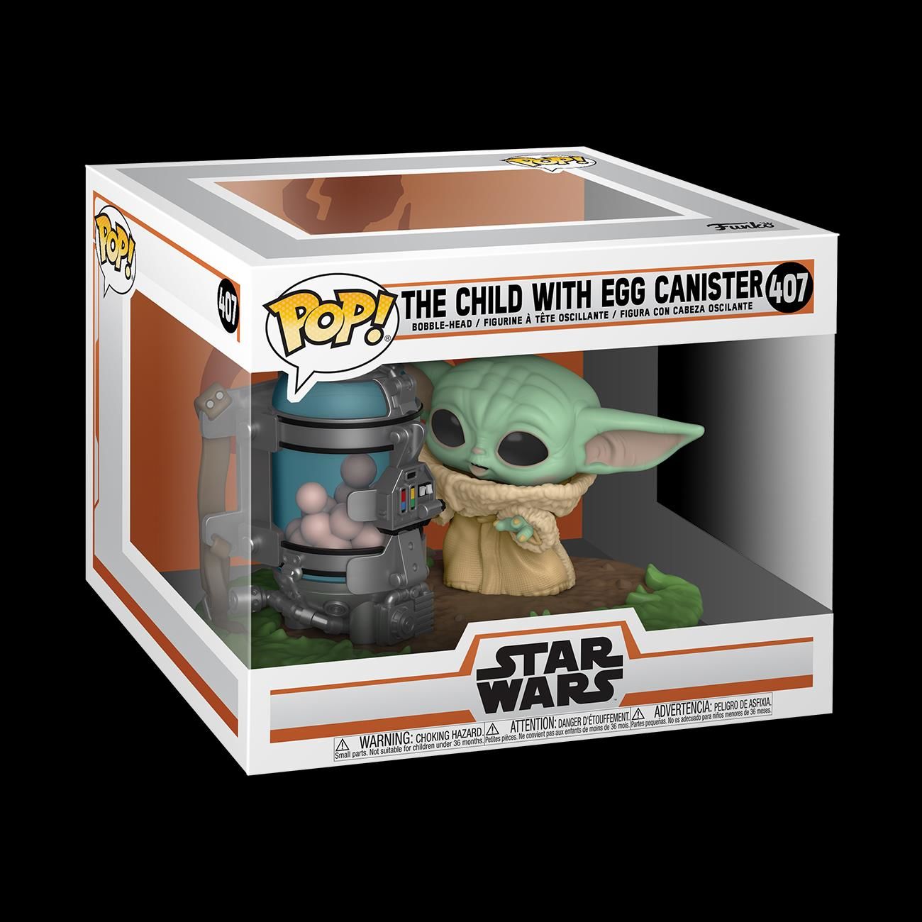 Funko Pop! Deluxe Star Wars: The Mandalorian - The Child with Eg