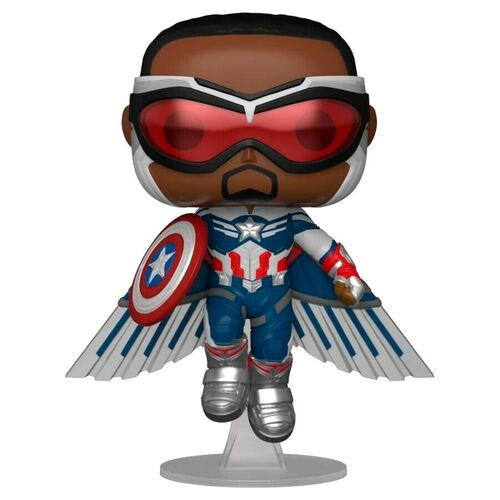 Funko - Marvel Falcon & Winter Soldier POP Vinyl Figure | Captain America - Blue