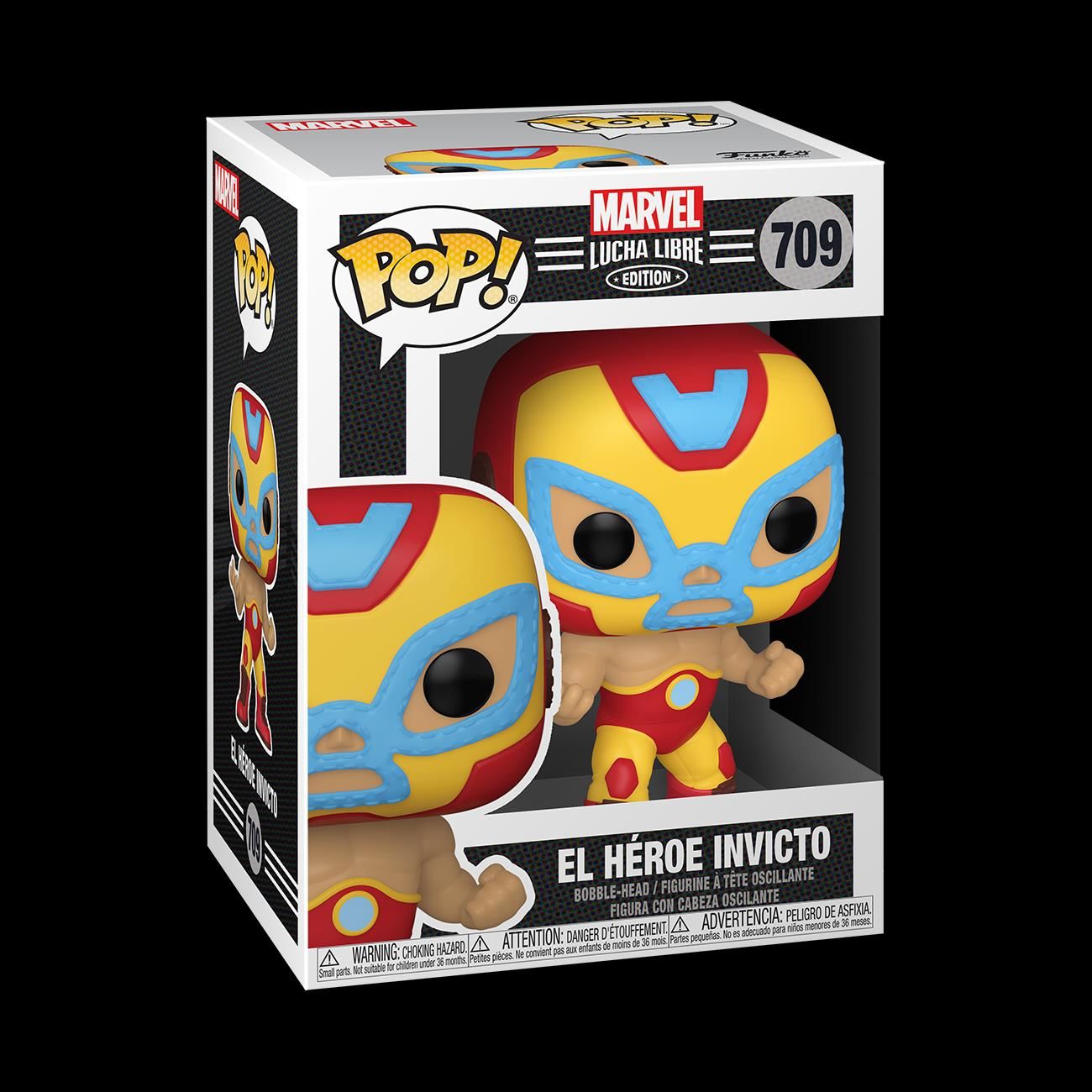 Funko Pop! Marvel: Lucha Libre Edition - El Héroe Invicto
