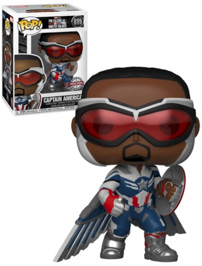 Funko Pop! Marvel: The Falcon and the Winter Soldier - Captain A