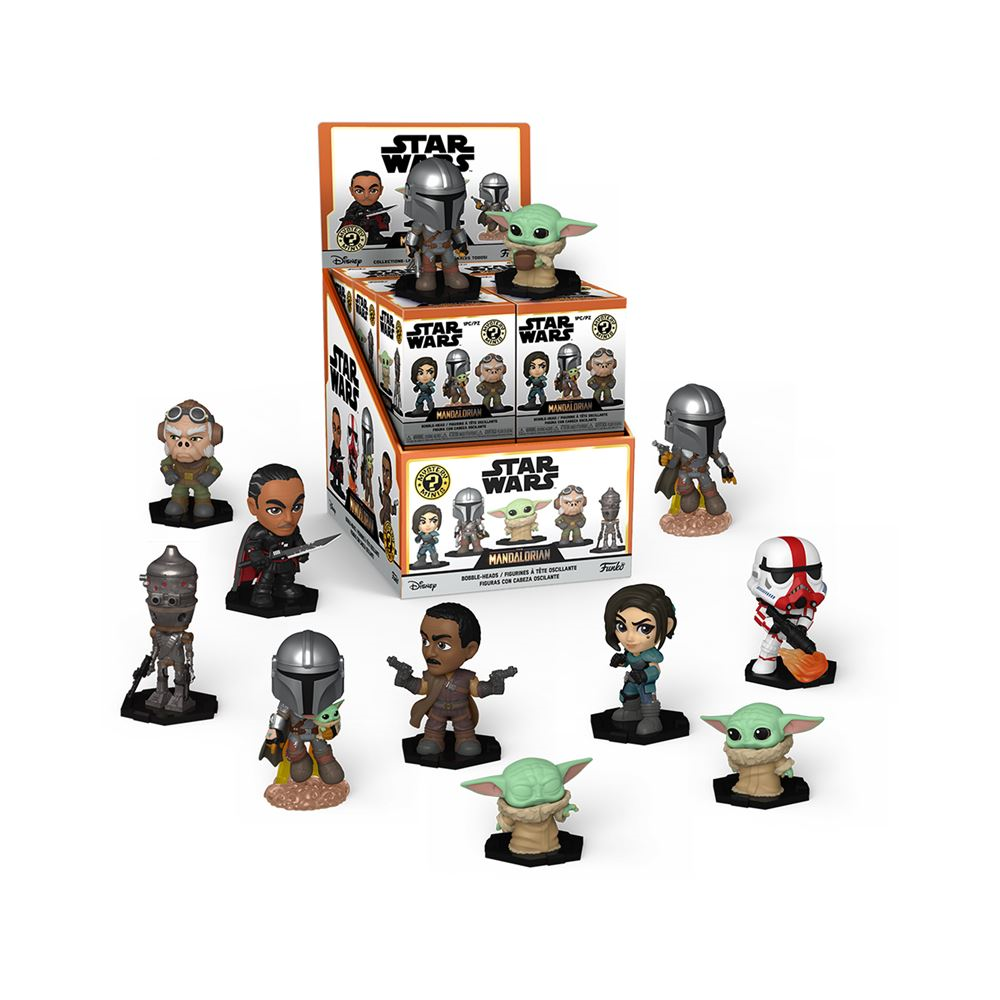 Star Wars - Funko Mystery Minis : Figurines \"The Mandalorian\"