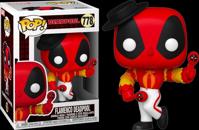 Funko Pop! Marvel: Deadpool 30th Anniversary - Flamenco Deadpool