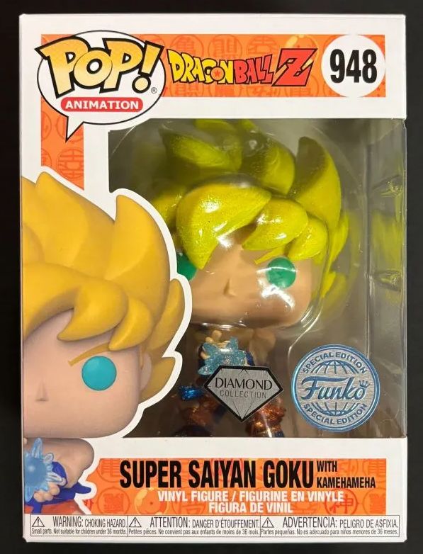Dragon Ball Z Funko pop - 948 - Super Saiyan Goku ( Kamehameha )