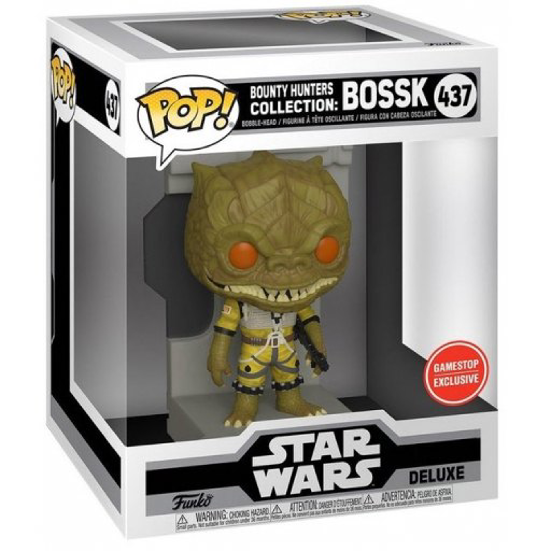 Funko Pop! Deluxe: Star Wars Bounty Hunters Collection - Bossk -