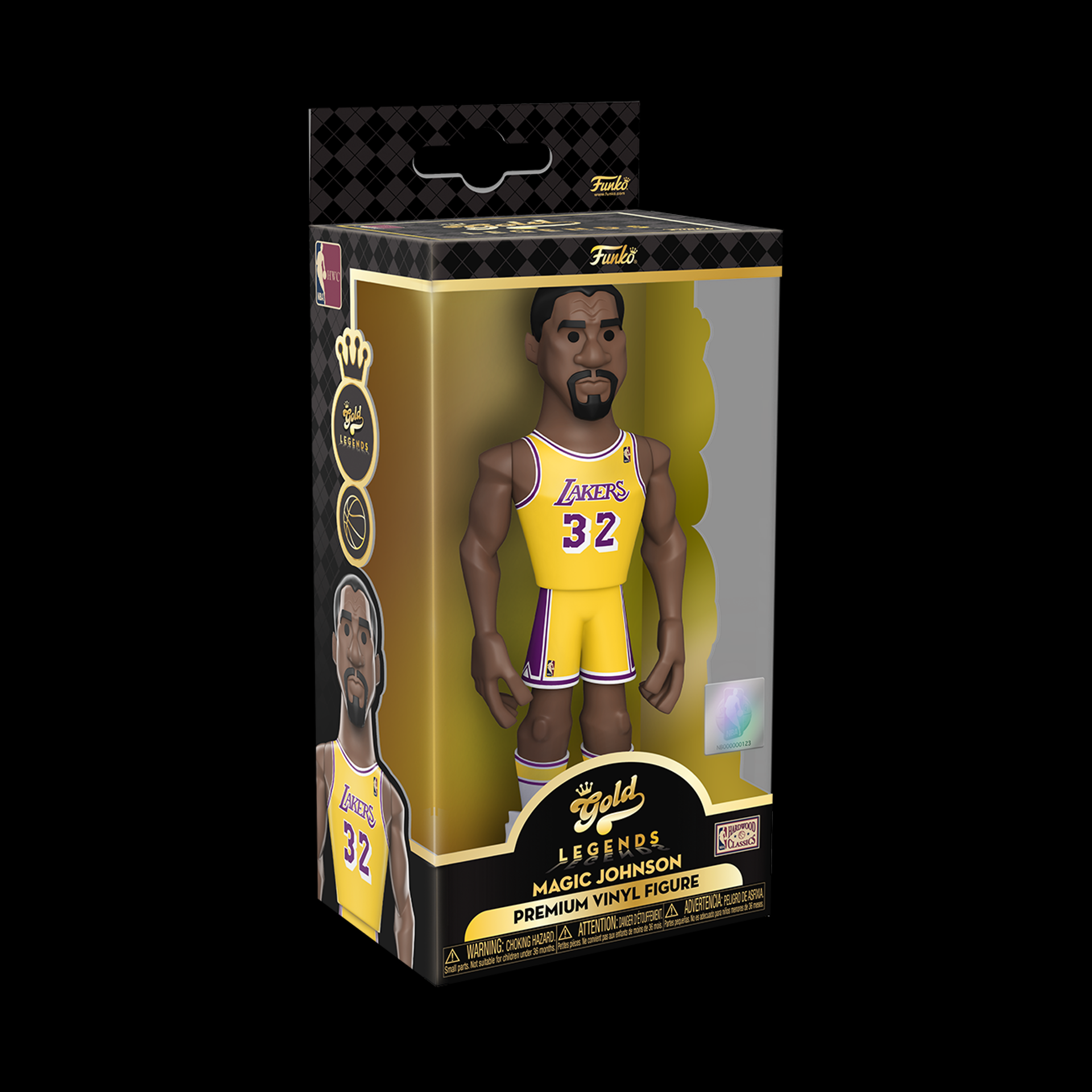 Funko Gold Legends: NBA Lakers - Magic Johnson 5\" Premium Vinyl