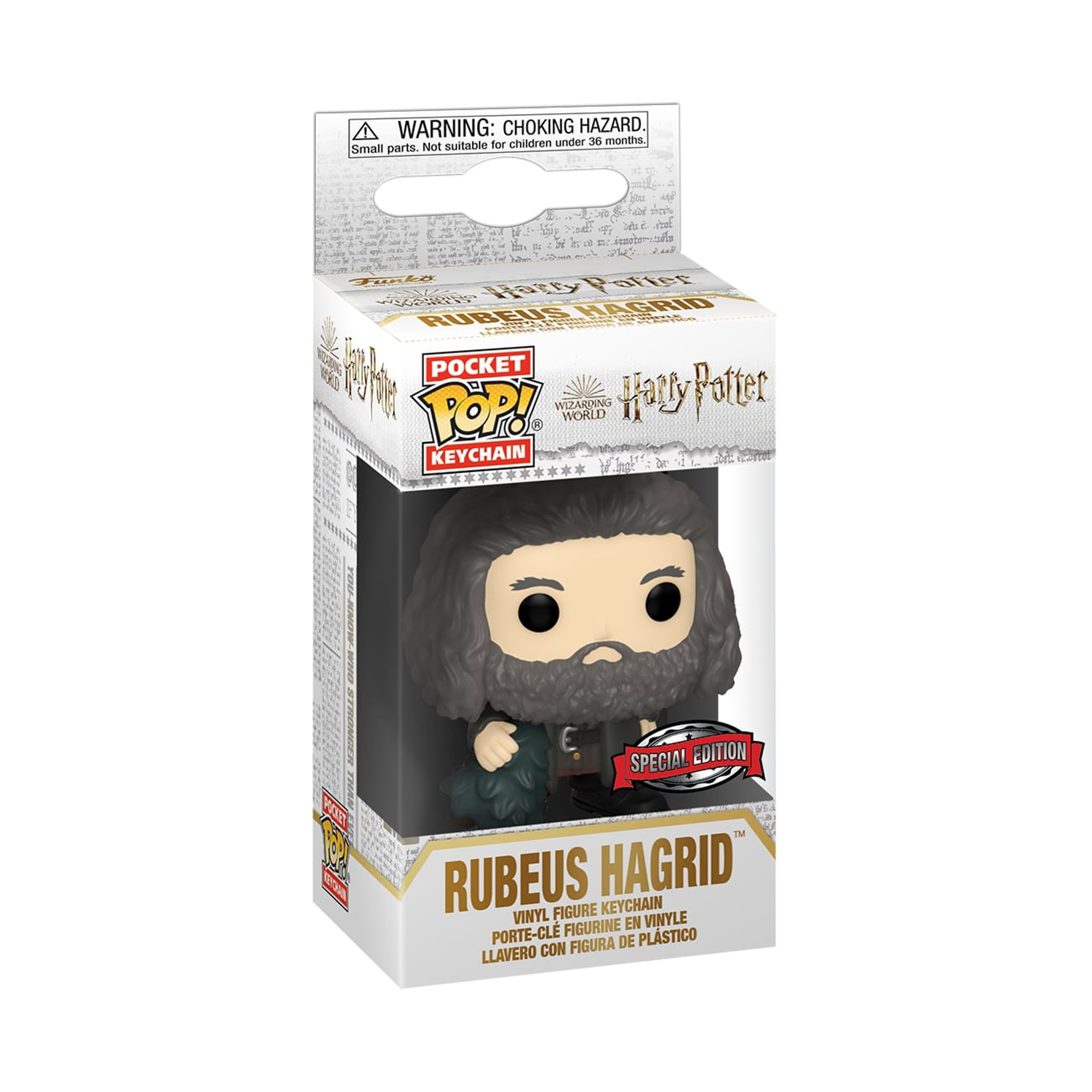 Funko Pocket Pop! Keychain: Harry Potter Holiday - Hagrid