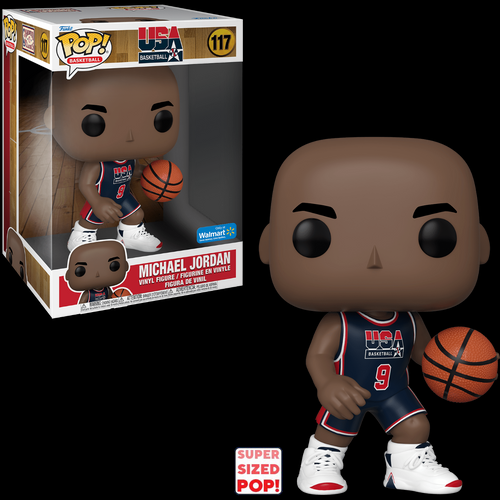 Funko Pop! Jumbo: NBA - Michael Jordan (1992 Team USA Navy Uni)