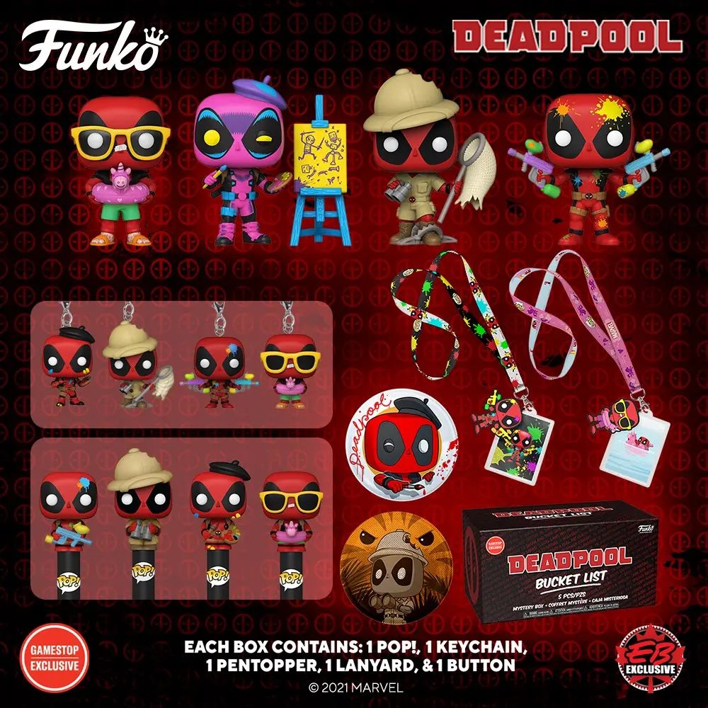 Funko Mystery Box: Deadpool Buck