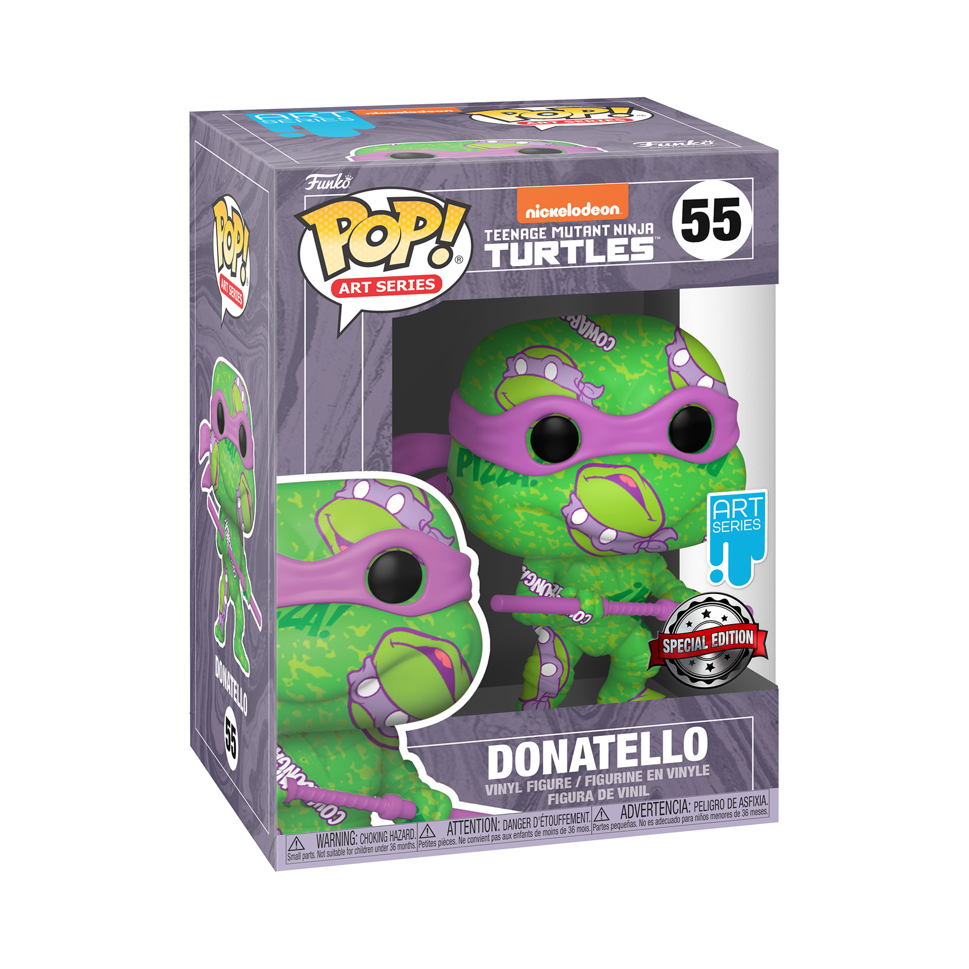 Funko Pop! Art Series: Teenage Mutant Ninja Turtles - Donatello