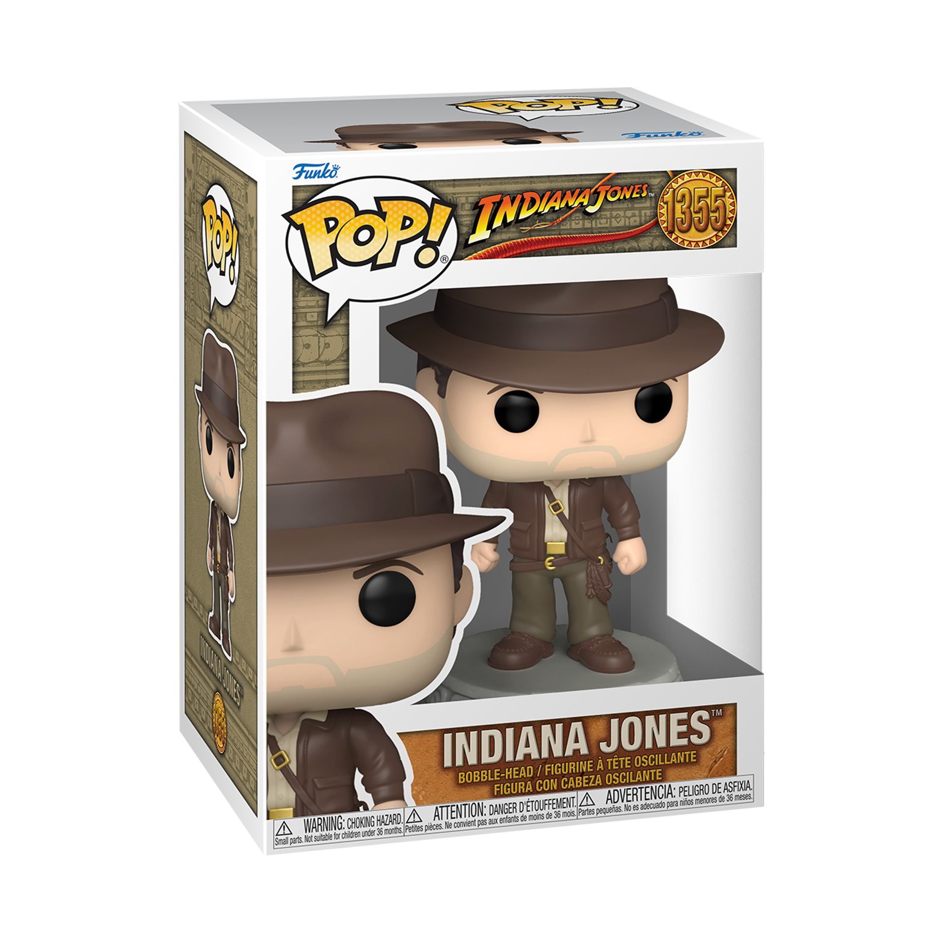 Funko Pop! Movies: Raiders of the Lost Ark - Indiana Jones (with