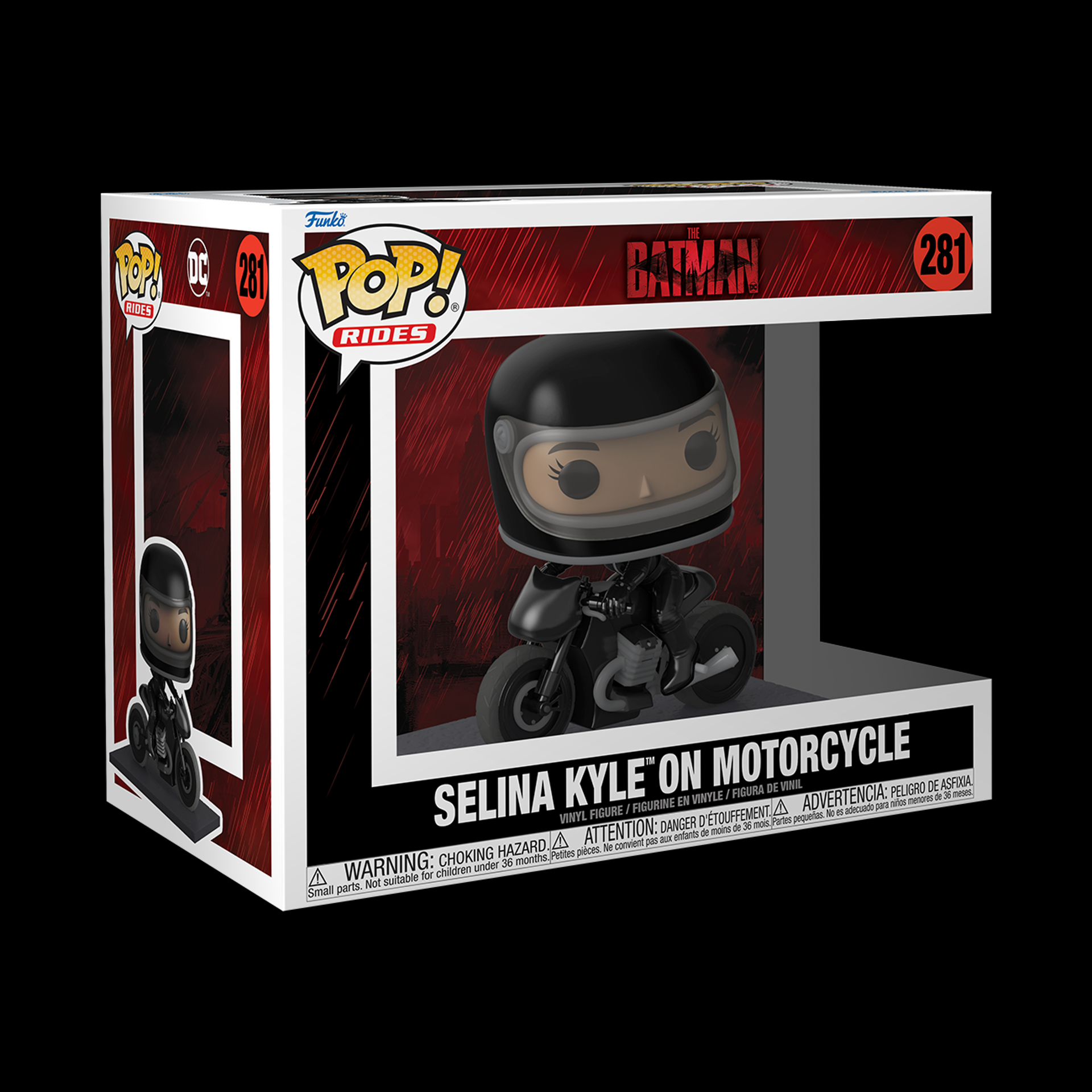 Funko Pop! Rides Deluxe: The Batman - Selina Kyle on Motorcycle