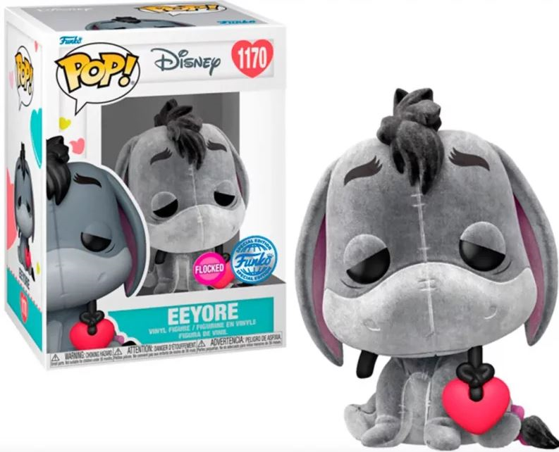 Funko Pop! Disney: Winnie The Pooh - Eeyore (bourriquet) - Special edition (Flocked)