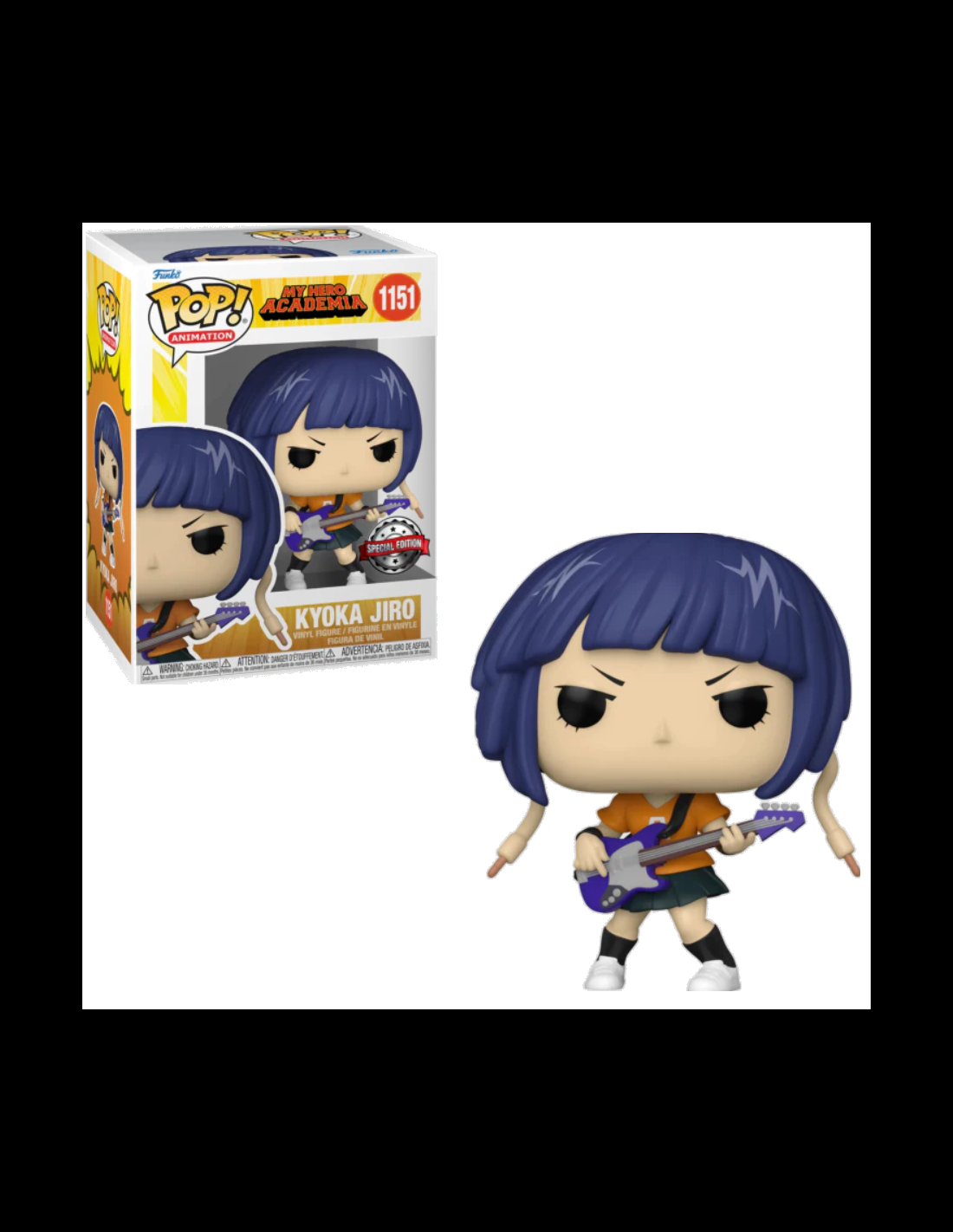 Funko Pop! Animation: My Hero Academia - Kyoka Jiro with Guitar