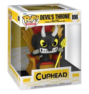 Funko POP Deluxe: Cuphead S3- Devil in Chair