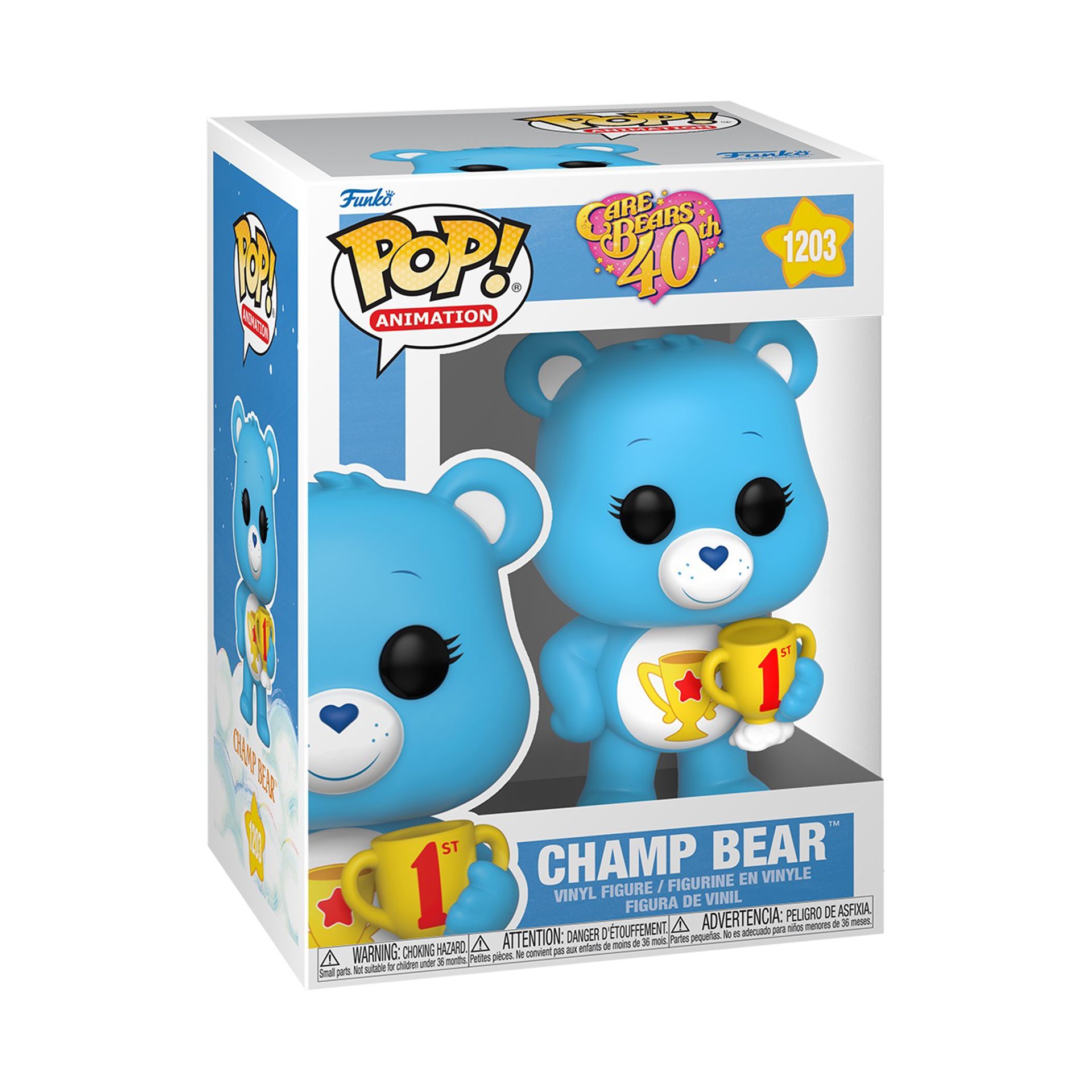 Funko Pop! Animation: Care Bears 40th Anniversary - Champ Bear (