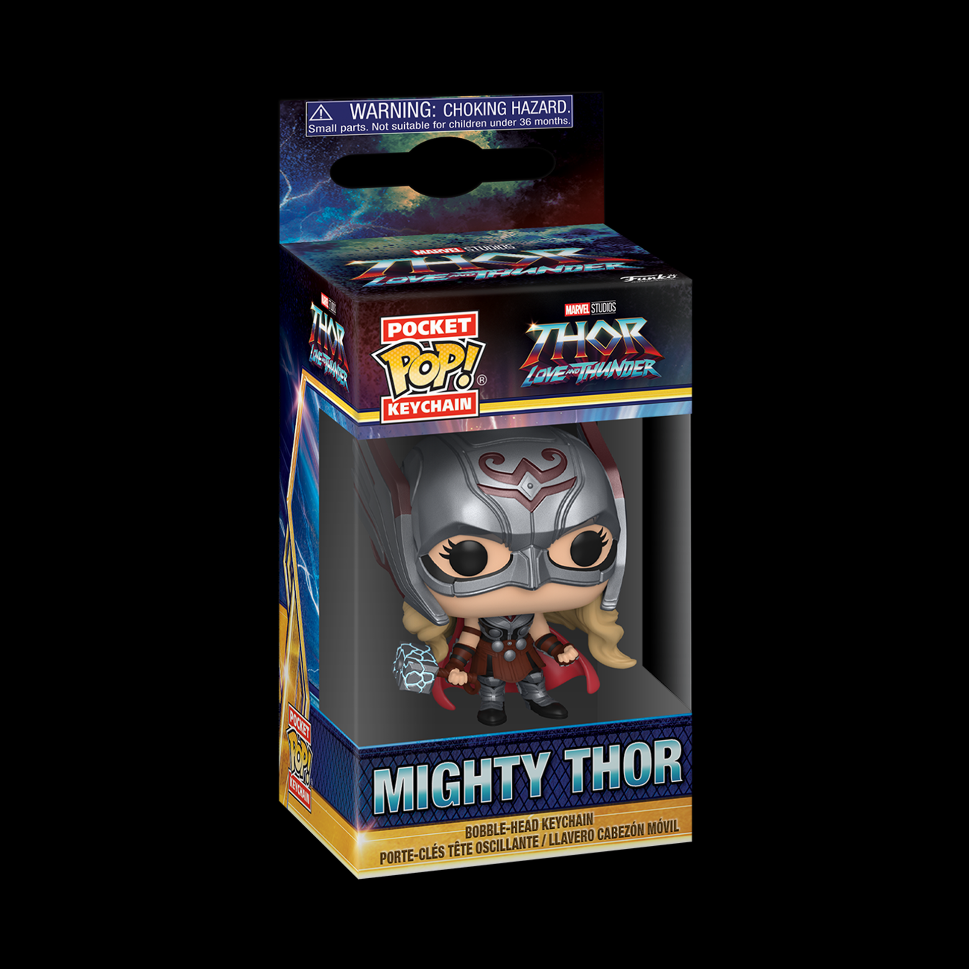 Funko Pocket Pop! Keychain: Thor: Love and Thunder - Mighty Thor