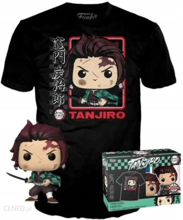 FUNKO POP! & TEE: DEMON SLAYER: TANJIRO KAMADO - S