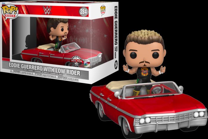 Funko Pop! Ride Super Deluxe: WWE - Eddie Guerrero in Low Rider