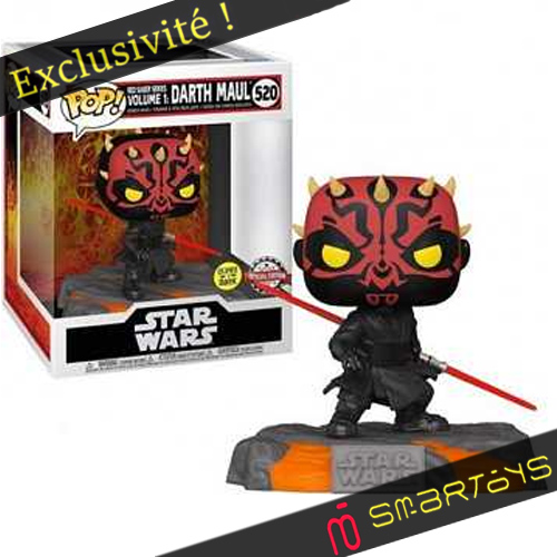 Funko Pop! Deluxe: Star Wars: Sith - Darth Maul (Glow in the Dar