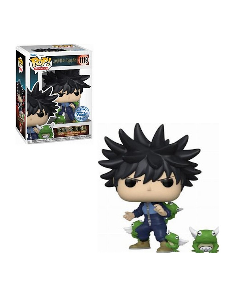 Funko Pop Jujutsu Kaisen Megumi avec chien