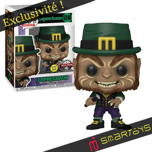 Funko Pop! Movies: Leprechaun with Flashlight (Glow in the Dark)