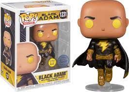 Funko Pop Movies: Black Adam Glow in the Dark Smart Exclu