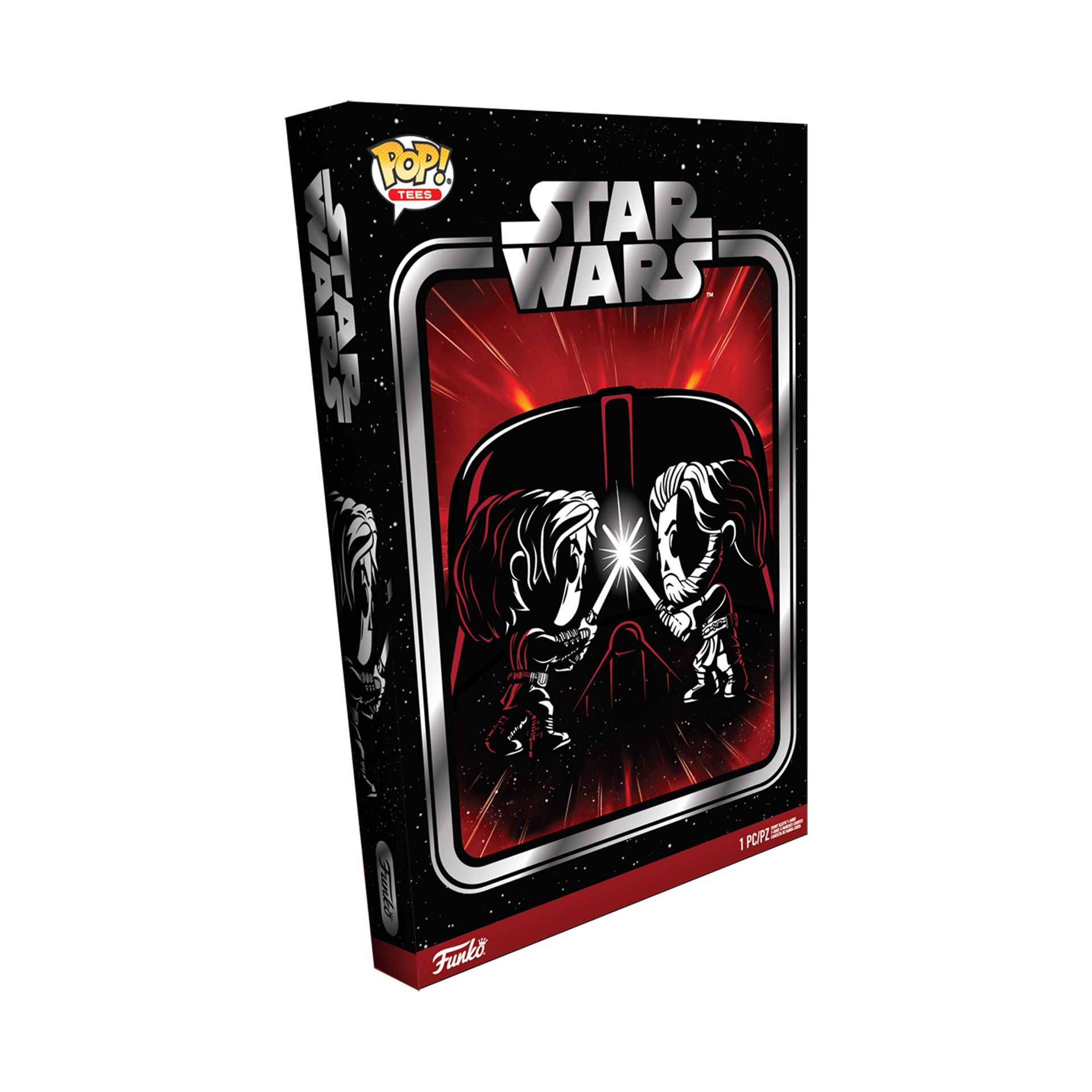 Funko Boxed Tee: Star Wars - Anakin vs. Obi-Wan Kenobi - S