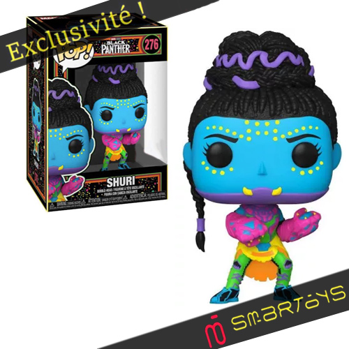 Funko Pop! Marvel : Black Panther Shuri - Blacklight N276