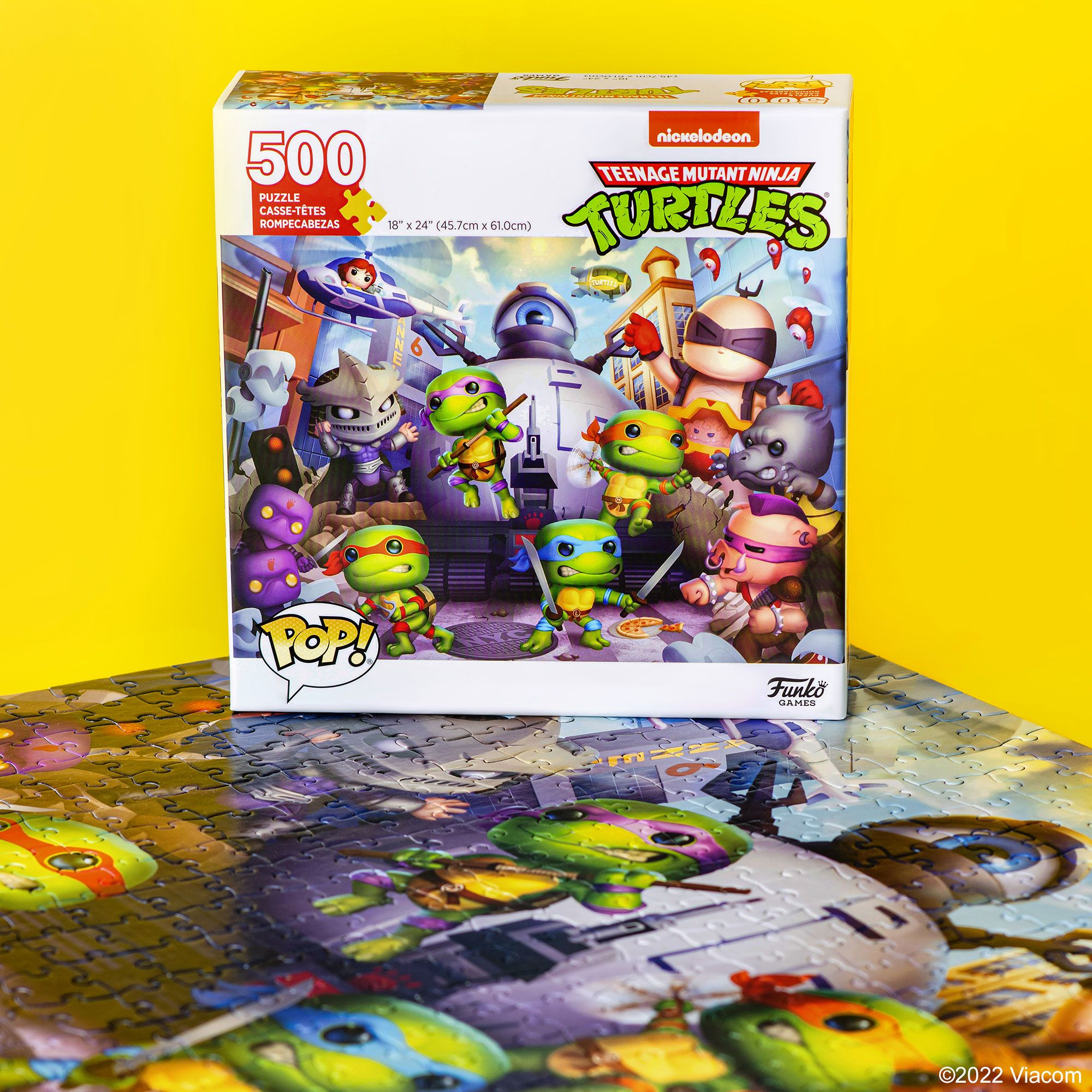 Funko Pop! Puzzle - Les Tortues Ninja - 500 Pièces