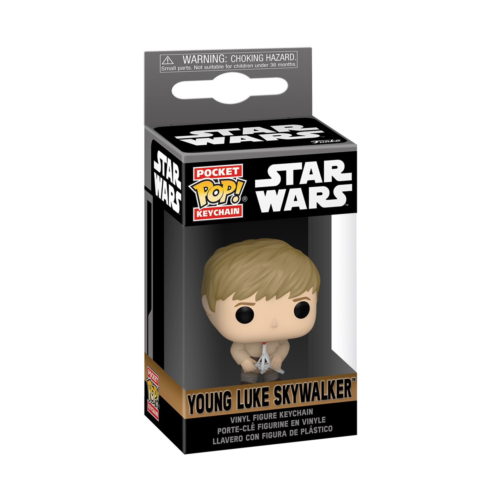Funko Pocket Pop! Keychain: Obi-Wan Kenobi - Young Luke Skywalke