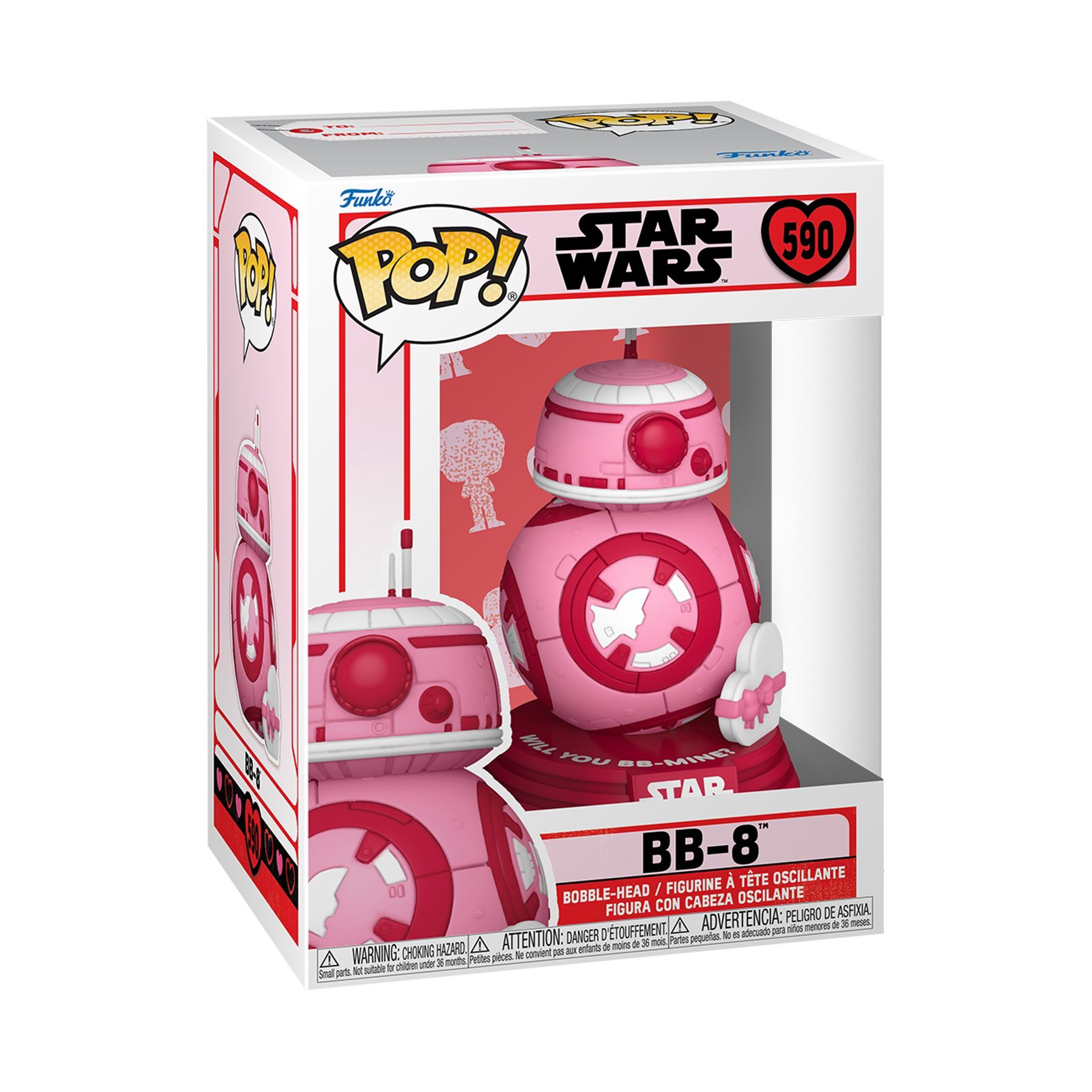 Funko Pop! Star Wars: Valentines S3 - BB-8