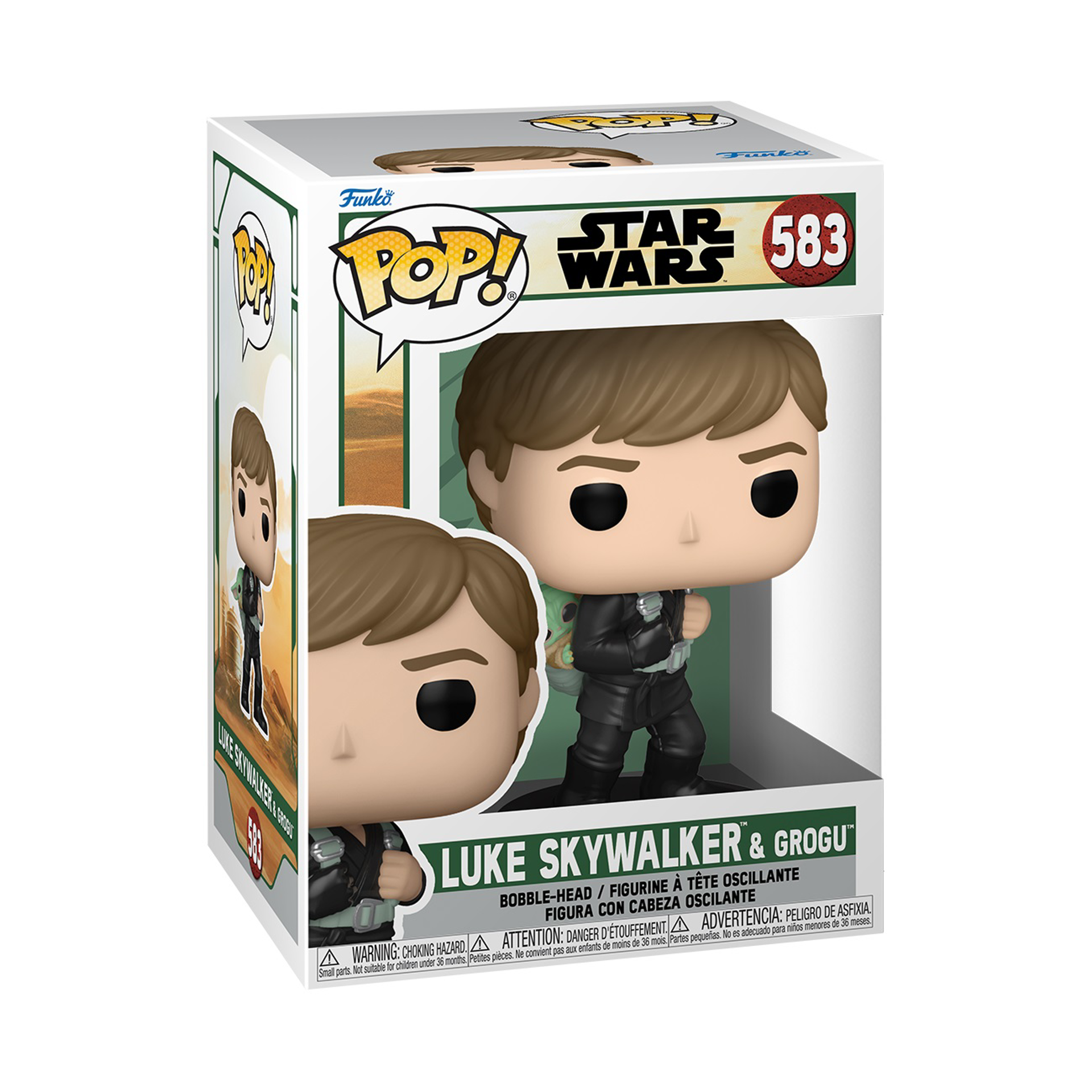 Funko Pop! Star Wars: The Book of Boba Fett - Luke Skywalker (Tr