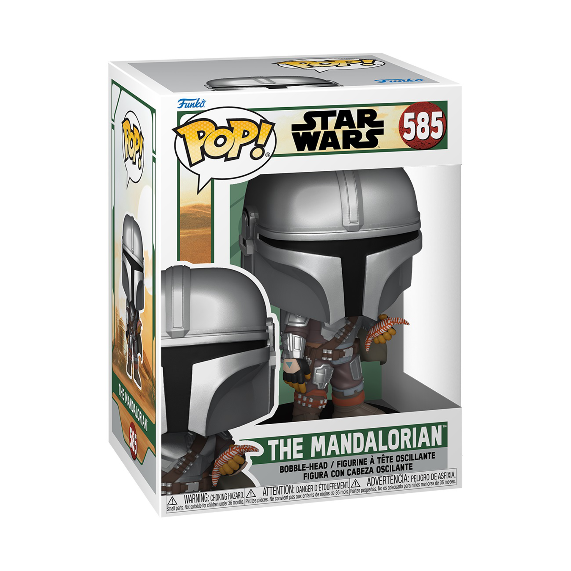 Funko Pop! Star Wars: The Book of Boba Fett - Mando with Pouch